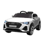 Remote-Controlled 12V Kids Electric Ride-On Car with Lights, Music & Horn – White