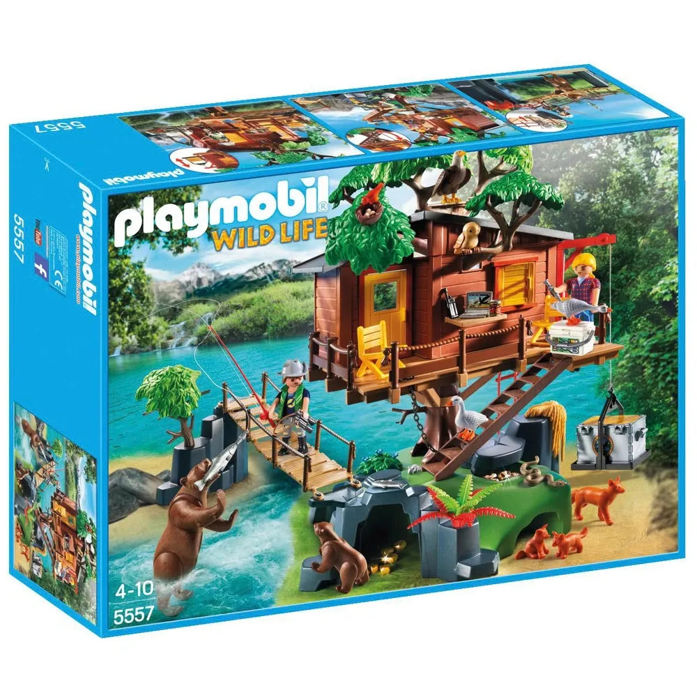 Playmobil Wild Life Adventure Tree House 153-Piece Playset