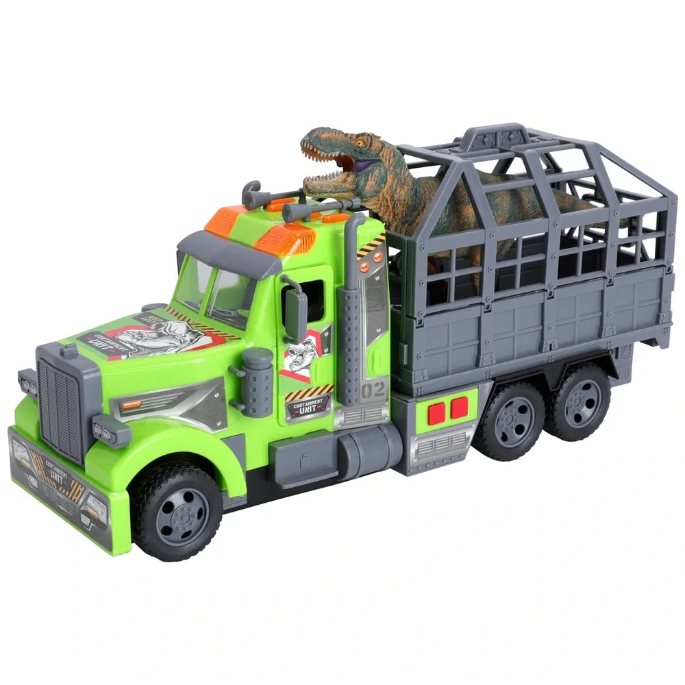 Super Wheelz Dinosaur Hauler Truck with Lights & Sounds Toy