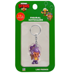 Brawl Stars Series 1 Figure Stamper Keychain LINE Friends Official Collectible Toy