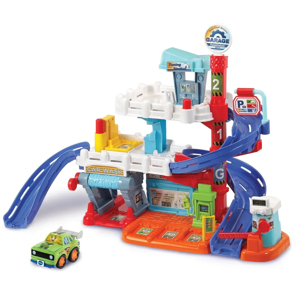 VTech Toot-Toot Drivers Garage Playset with Interactive Features