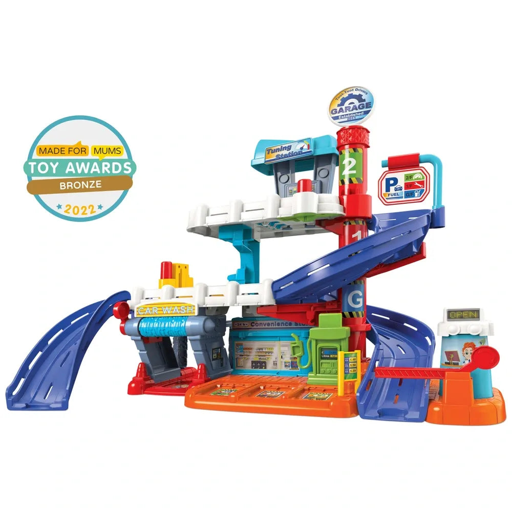 VTech Toot-Toot Drivers Garage Playset with Interactive Features