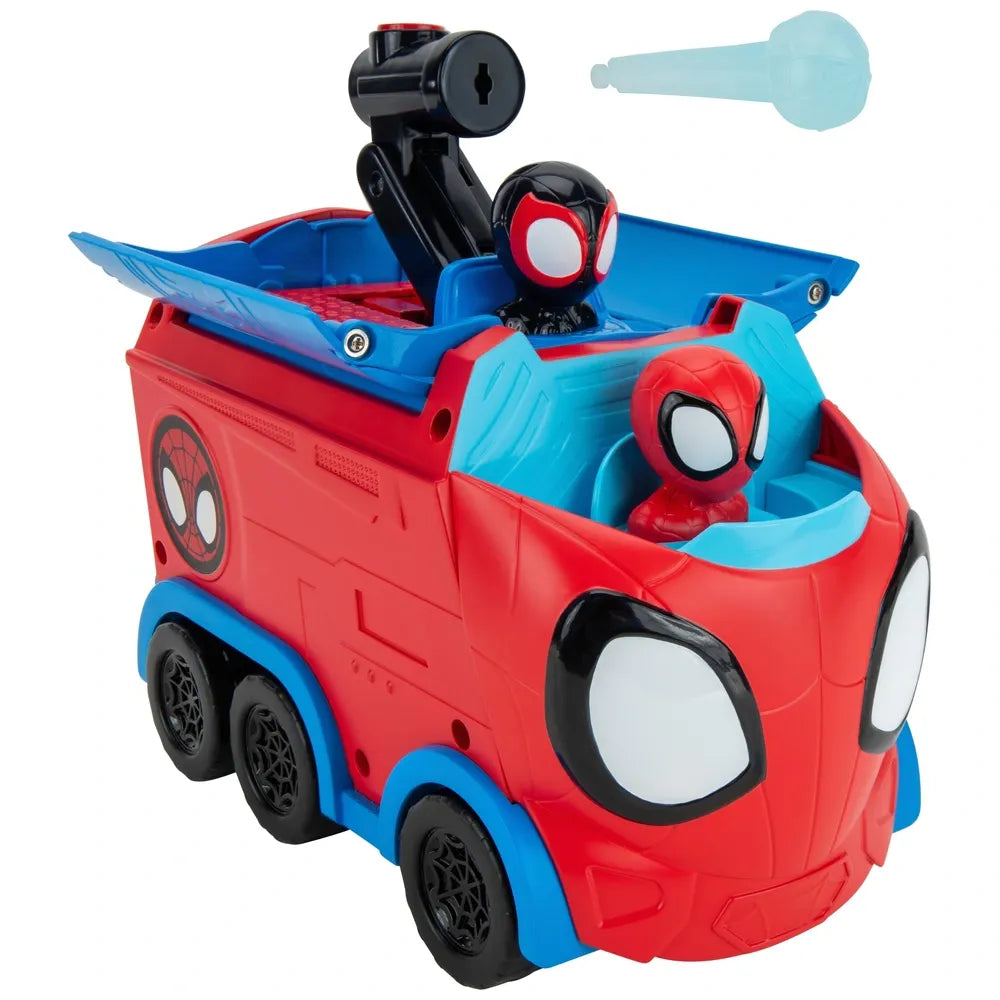 Spidey and His Amazing Friends 3-in-1 Web Spinning Hauler Truck Set