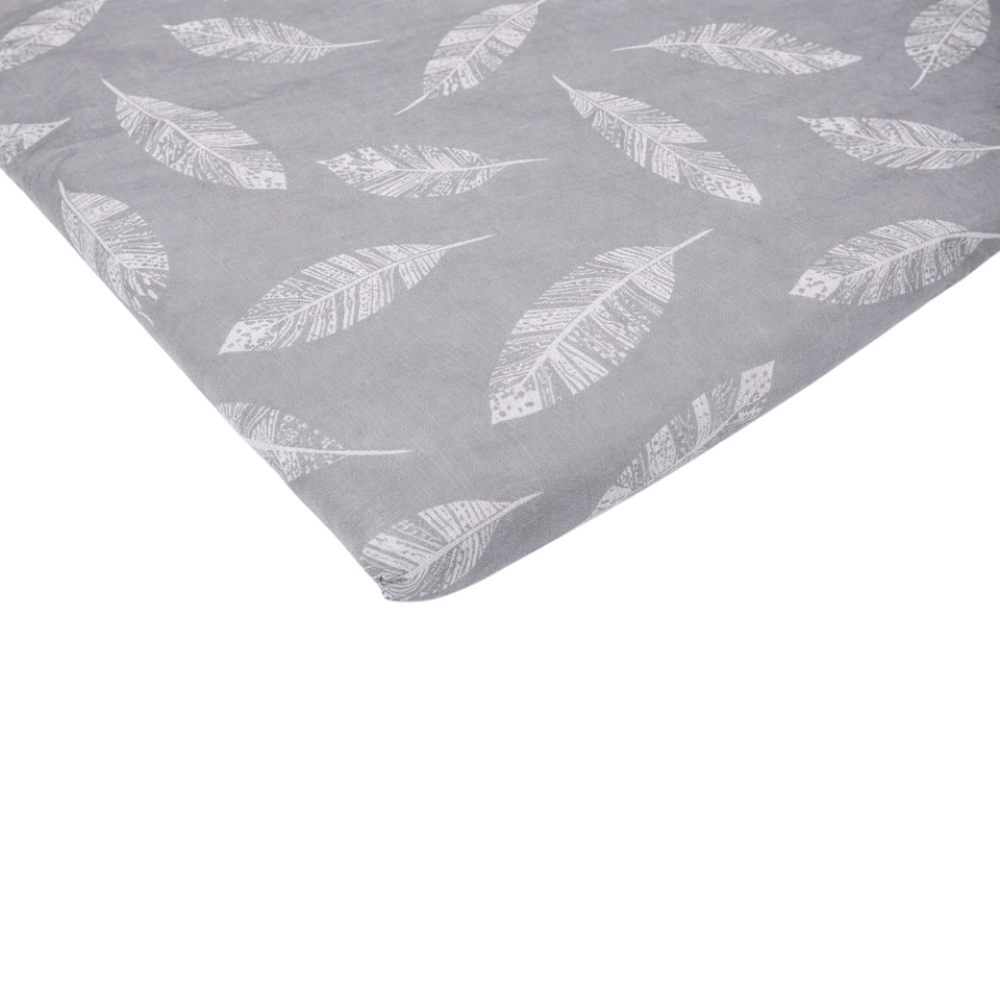 2x Fitted Sheets Compatible with Babylo You & Me Bedside Crib Stars Animals