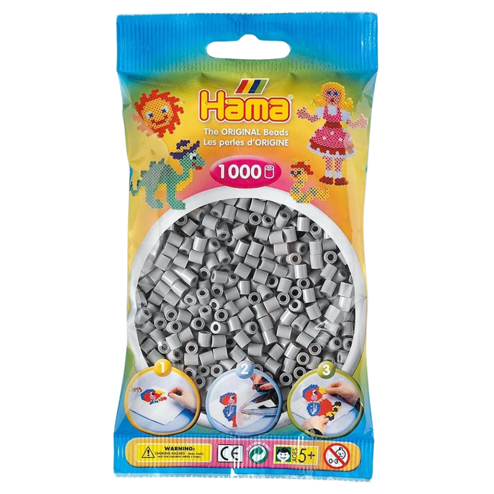 Hama Beads 1000 Midi Beads Refill Bags Assorted Colours Arts & Crafts Set Ages