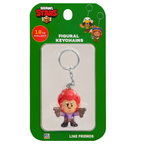 Brawl Stars Series 1 Figure Stamper Keychain LINE Friends Official Collectible Toy