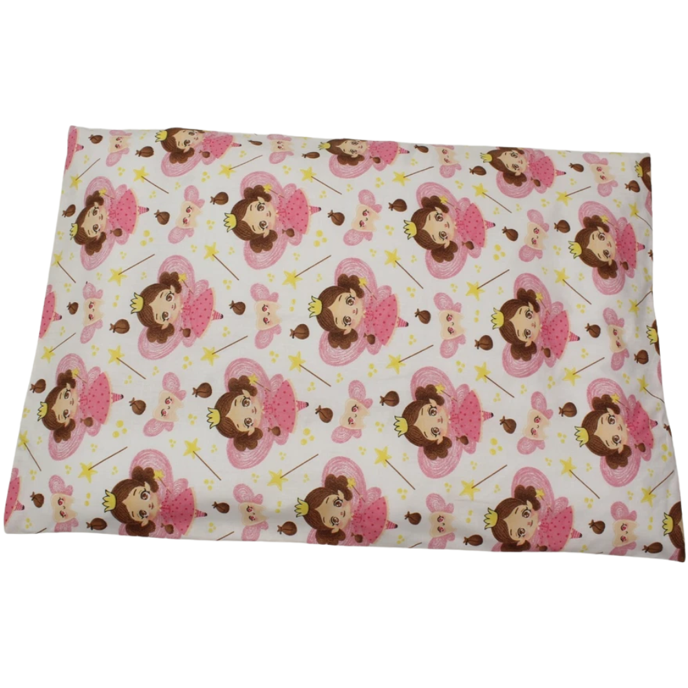 Baby Pillowcase 40x60cm 100% Cotton Zipped Pillow Cover Jungle Floral Print