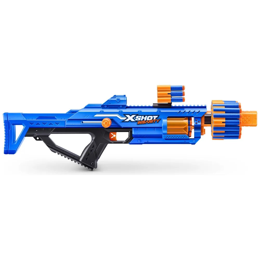 XSHOT by ZURU Insanity Berzerko Blaster with 48 Foam Darts