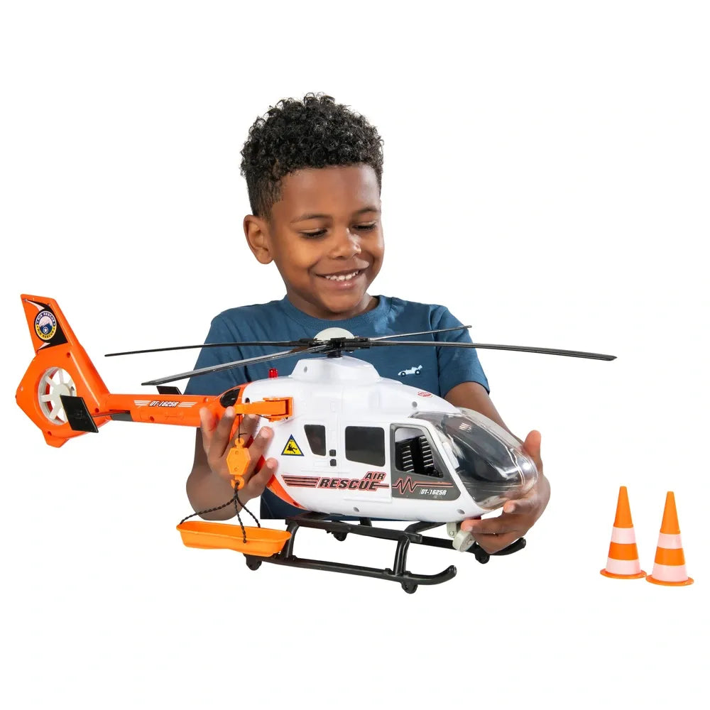 Dickie Toys Giant Rescue Helicopter Toy with Lights and Sounds