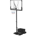 225–305cm Basketball Hoop with 110cm Shatterproof Backboard