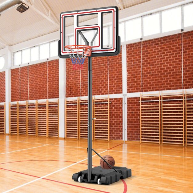 Adjustable Basketball Hoop 225–305cm Portable Goal System