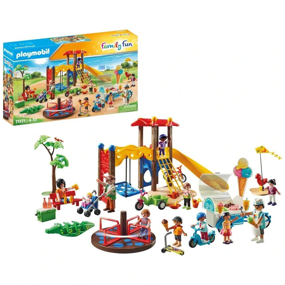 Playmobil Family Fun Playground Playset 71571 162-Piece Set