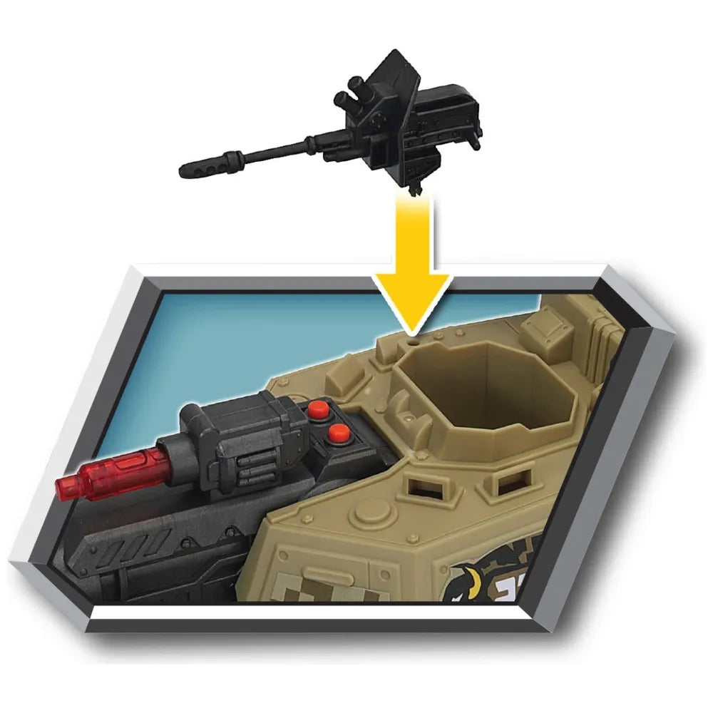 Soldier Force Armored Siege Tank Playset with Lights & Sounds for Kids