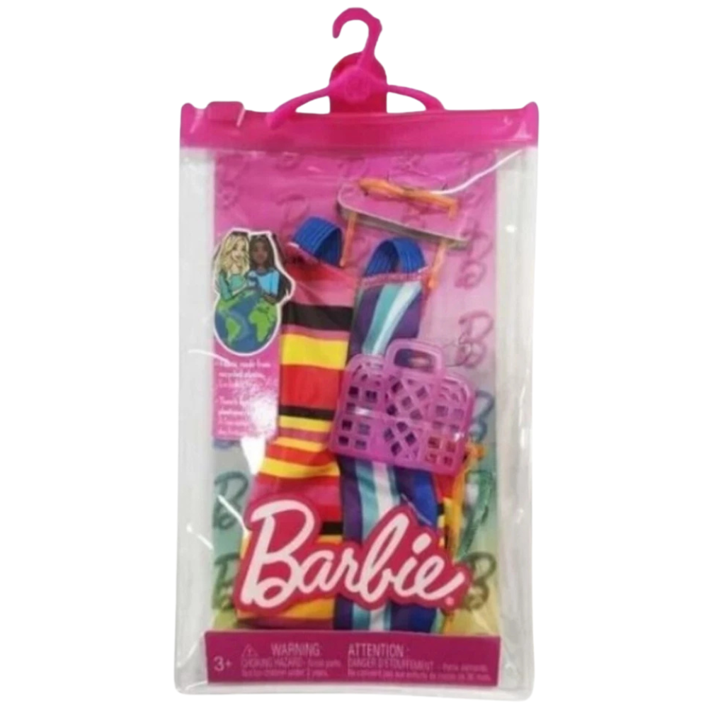 Barbie Accessories Set Doll Clothes Shoes Jewellery & Sunglasses Matte New Toy