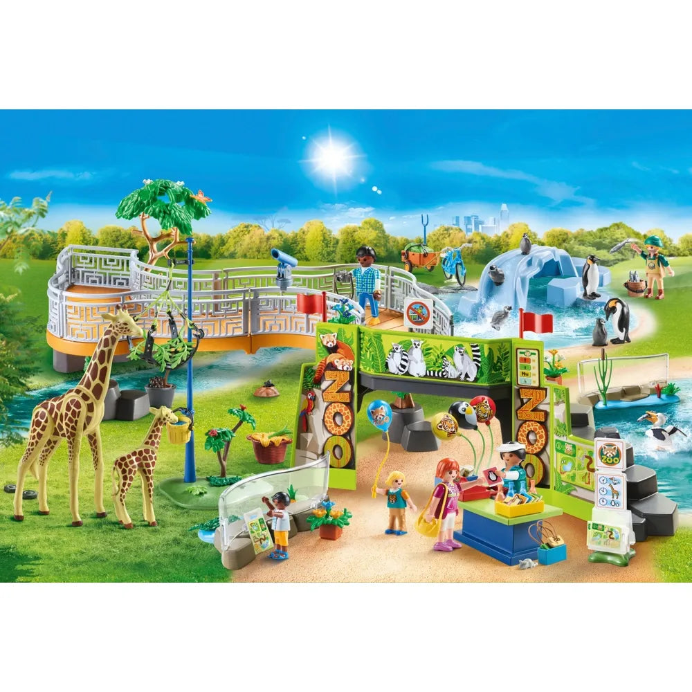 Playmobil My Life City Zoo 71600 215-Piece Playset for Kids