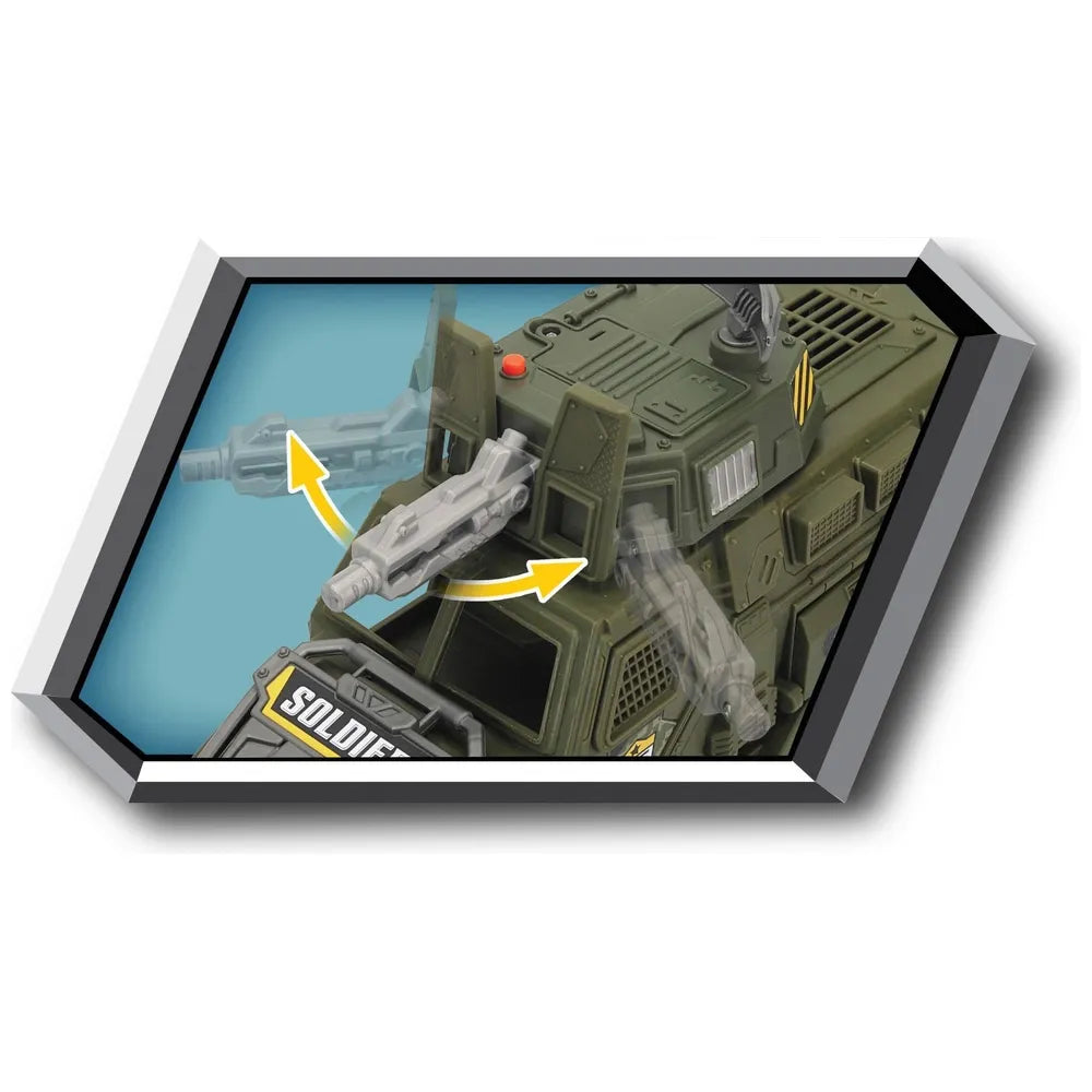 Soldier Force Tactical Command Truck Action Playset with Lights & Sounds