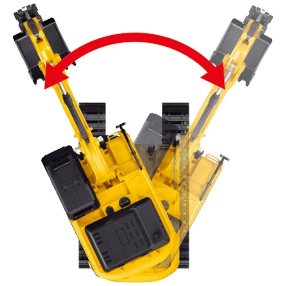 1:24 Scale Remote Control Construction Excavator Toy for Kids