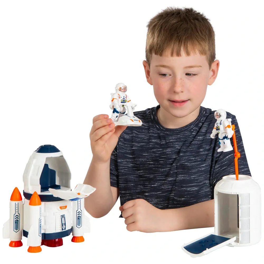 Space Rocket Capsule Playset – Includes Astronaut Figures