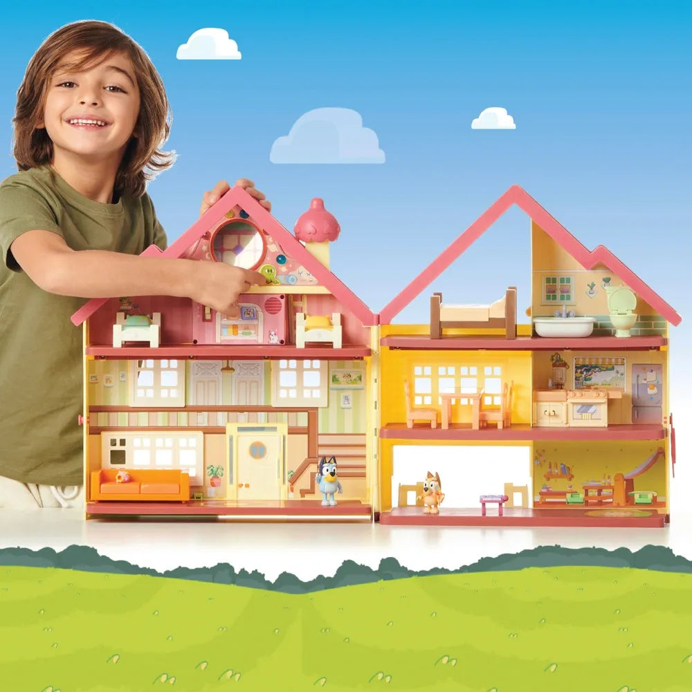 Bluey Ultimate Lights & Sounds Playhouse – Interactive Kids Playset