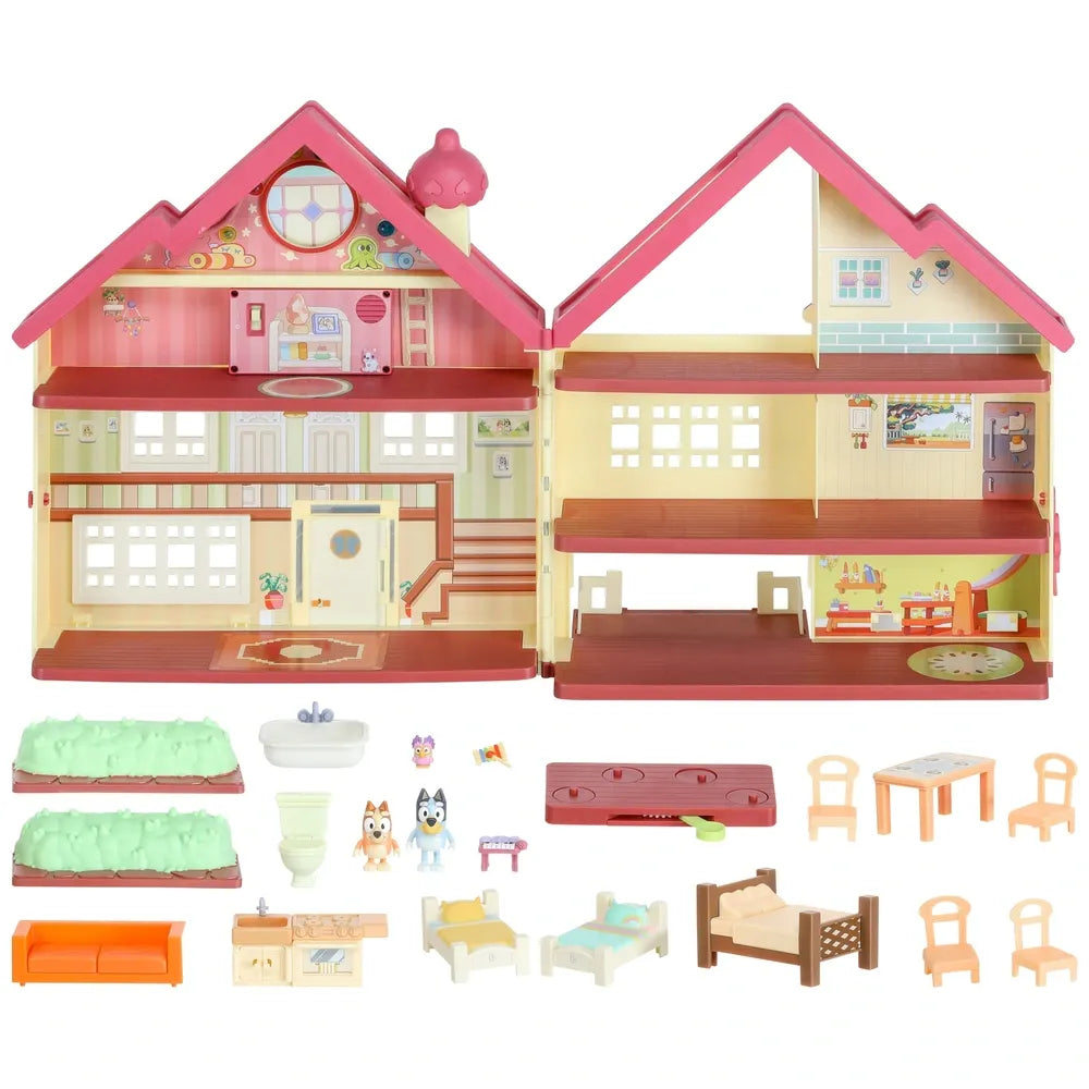Bluey Ultimate Lights & Sounds Playhouse – Interactive Kids Playset