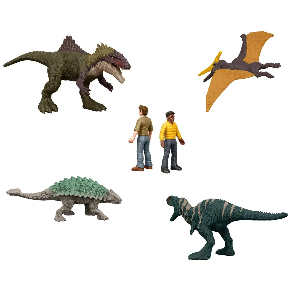 Jurassic World Chaos Theory 20-Pack Mini Figures Dinosaur Collectibles