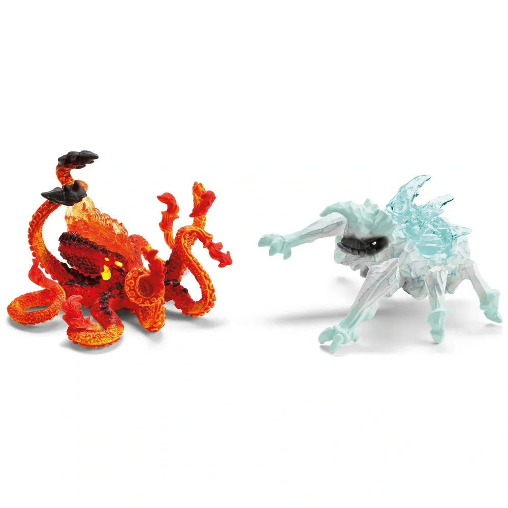 Schleich Eldrador 70826 Ice Bug vs Fire Kraken Battle Playset