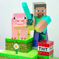 Minecraft Diorama Light – LED Collectible Display for Fans and Gamers