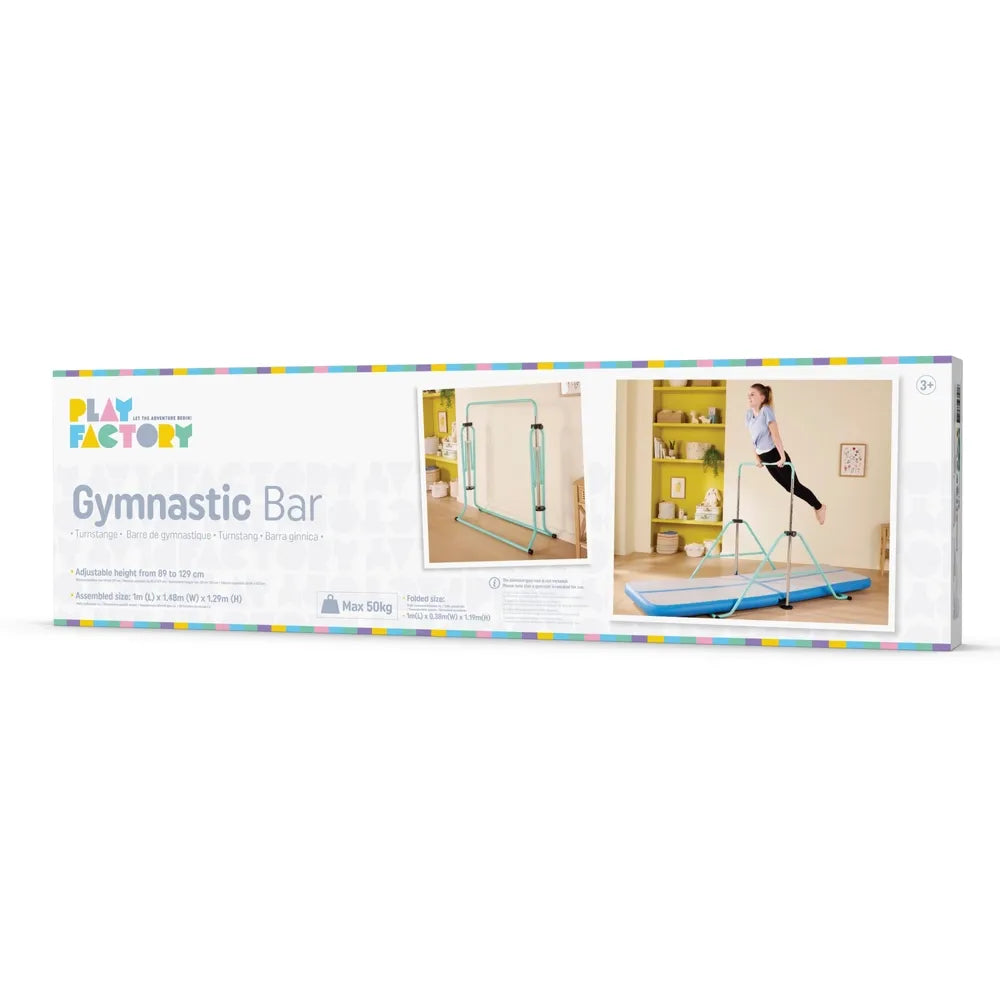 Play Factory Kids Gymnastic Bar for Balance & Strength Training