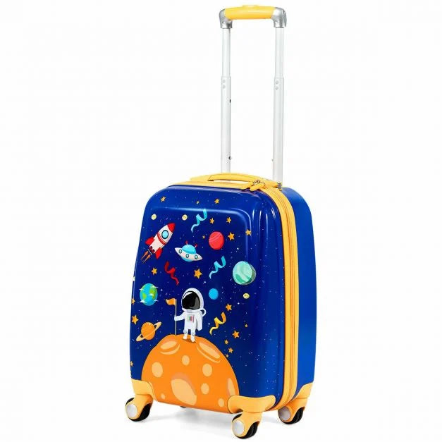 Durable ABS Children’s Suitcase and Backpack Travel Set
