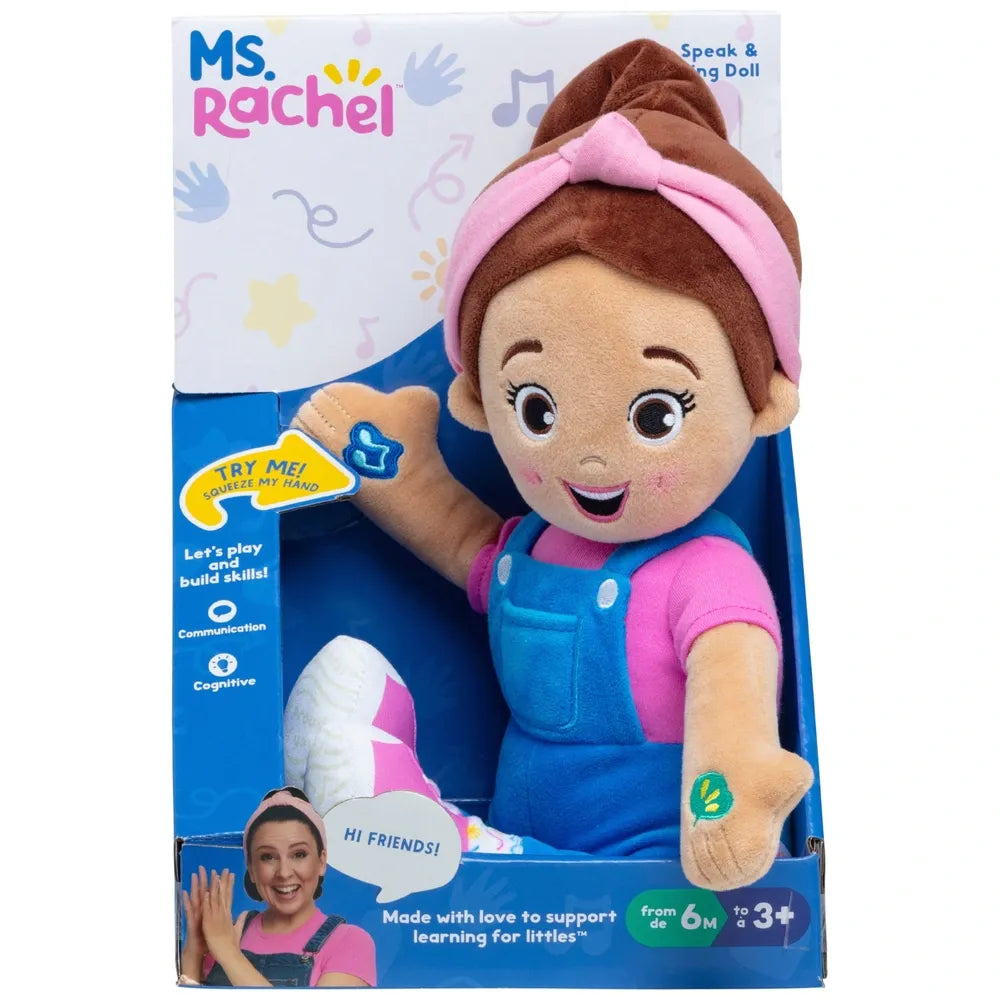 Ms. Rachel Sing & Speak Doll – Fun Educational Toy for Kids