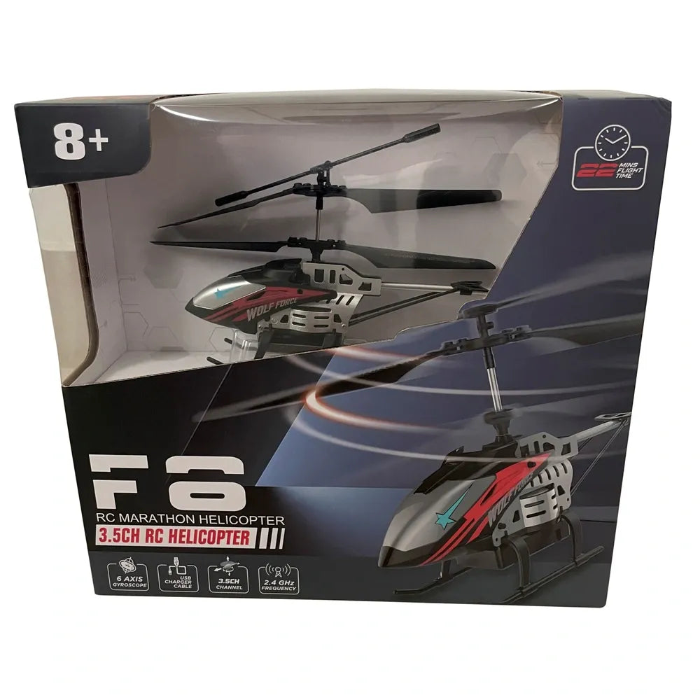 F8 Remote Control Marathon Helicopter Toy with Stable Flight Control