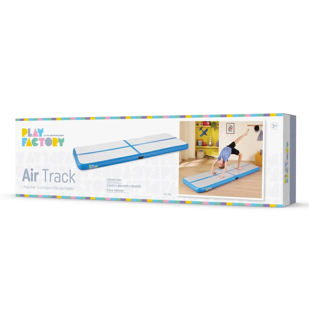 Play Factory Inflatable Air Track Mat – Gymnastics Training Pad