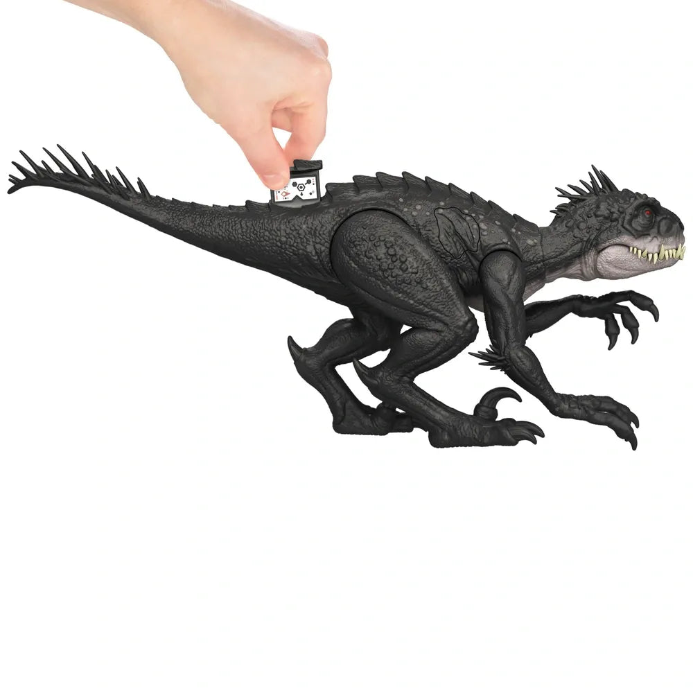 Jurassic World Ultimate Scorpios Rex Dinosaur Action Figure with Damage Effects