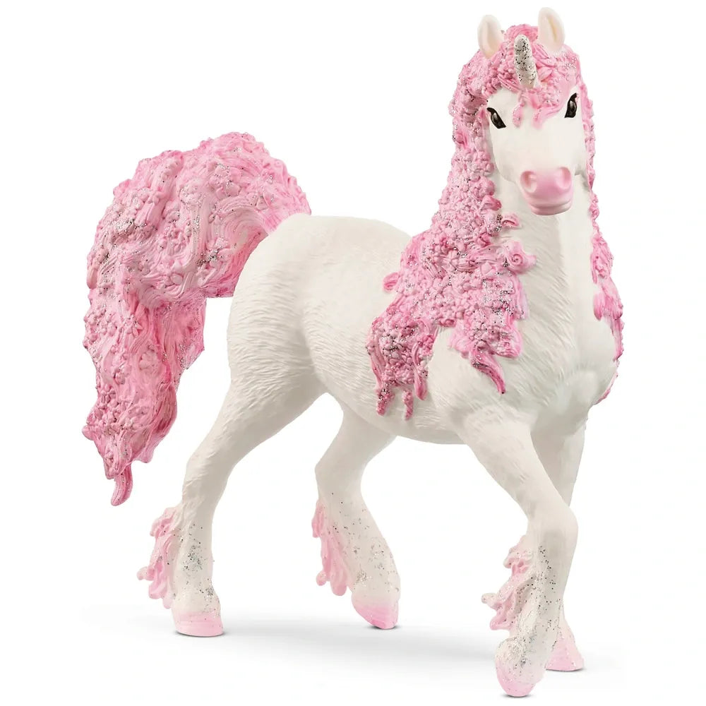Schleich Bayala 70831 Flower Unicorn Mare – Magical Fantasy Horse Figure