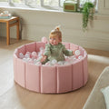 Play Factory Pink Foam Ball Pit with 150 Colorful Balls for Kids’ Fun Play