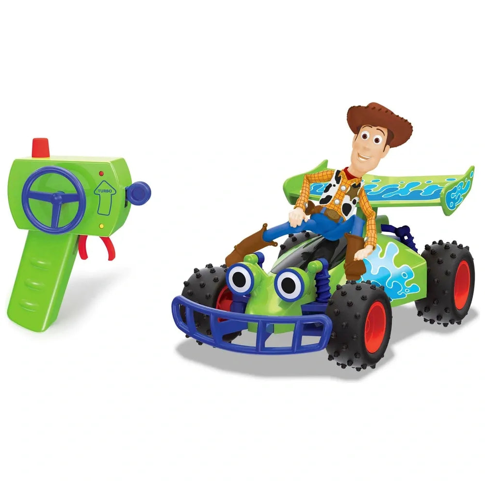 Toy Story Remote Control Turbo Buggy with Woody – 1:24 Scale