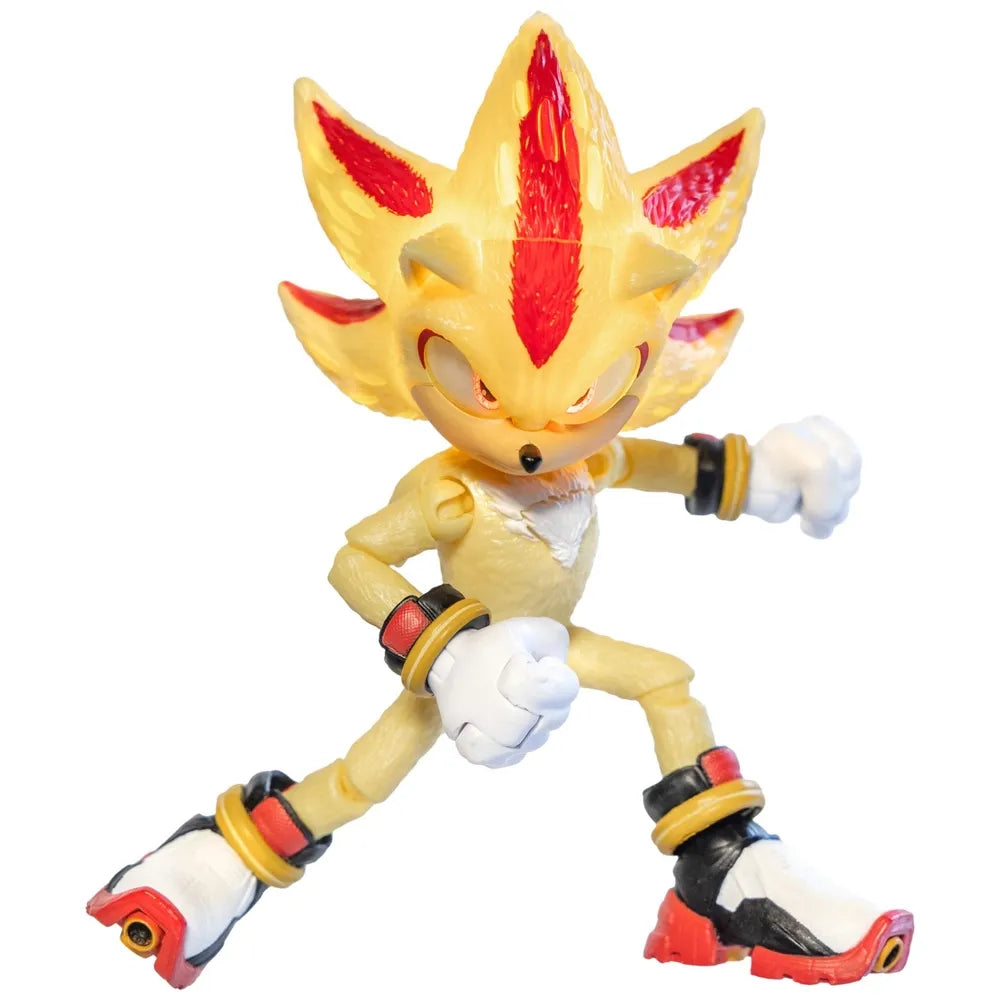 Sonic the Hedgehog 3 Light-Up Figures 2 Pack – Super Sonic & Super Shadow