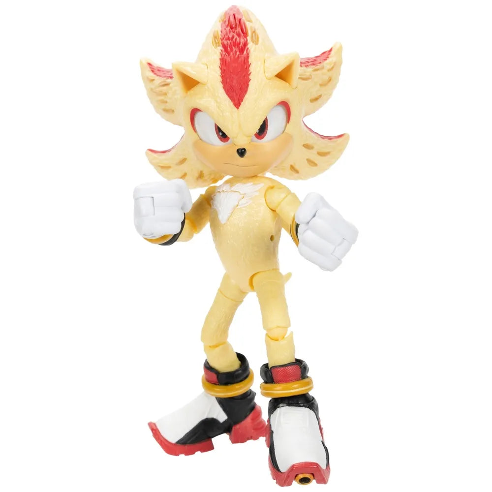 Sonic the Hedgehog 3 Light-Up Figures 2 Pack – Super Sonic & Super Shadow