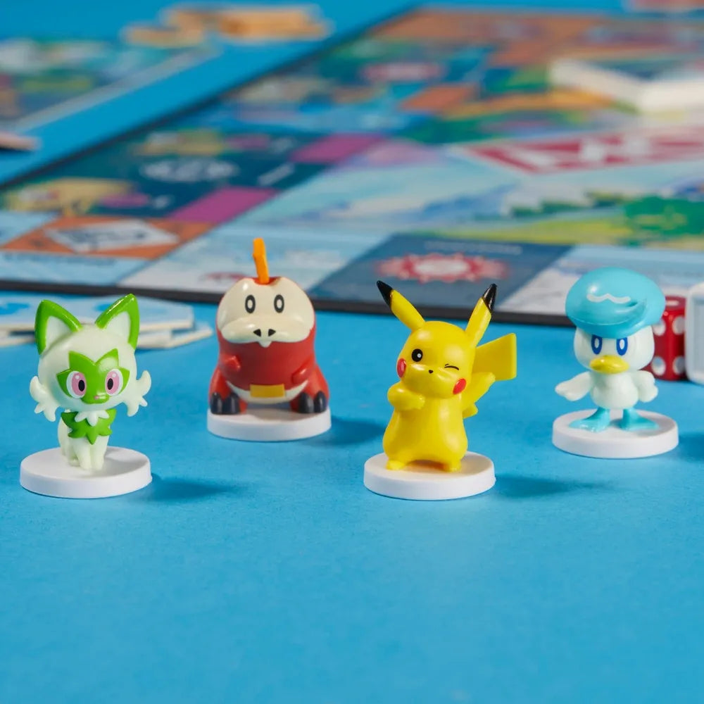 Monopoly Pokémon Edition – Fun Board Game for Kids & Fans
