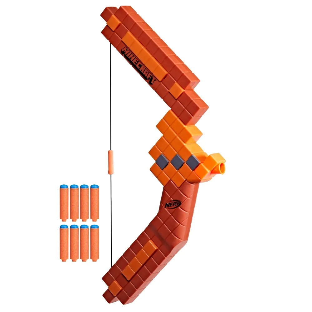 NERF Minecraft Bow – Foam Dart Shooter Toy for Kids & Fans