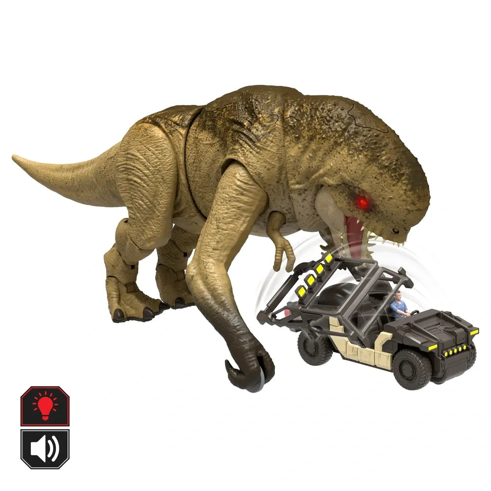 Jurassic World Rebirth Distortus Rex RC Dinosaur Track 'n Chomp Toy