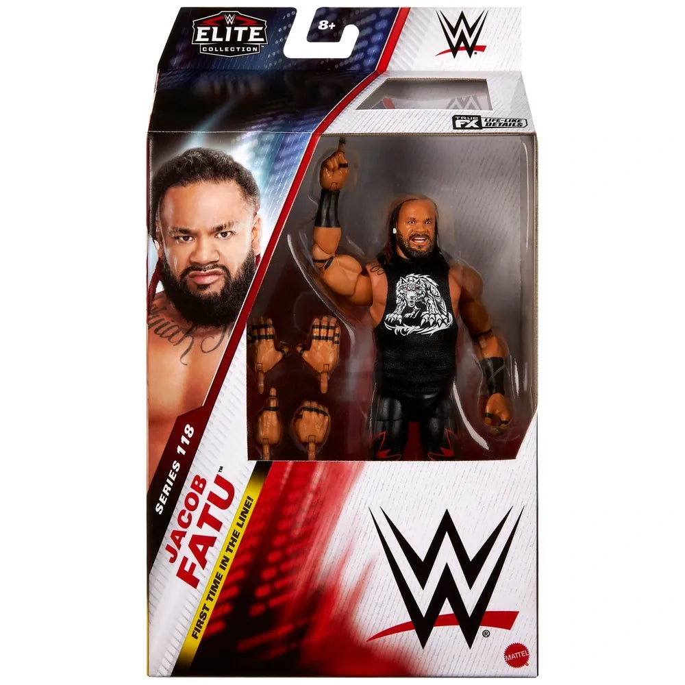 WWE Elite Collection Series 118 Jacob Fatu Action Figure – Collectible Toy