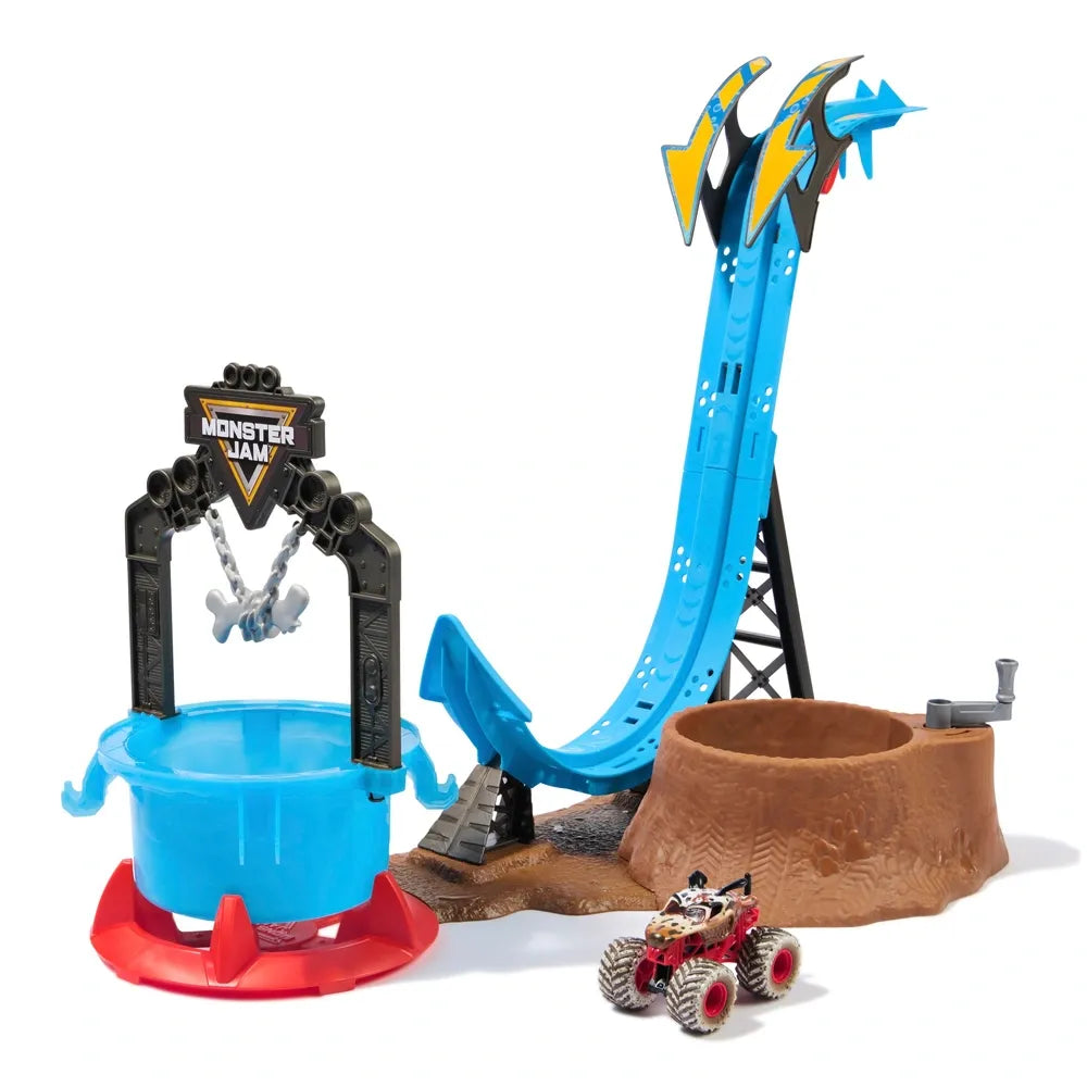 Monster Jam Mud Blasters Monster Truck Playset with Dunk Tank Action
