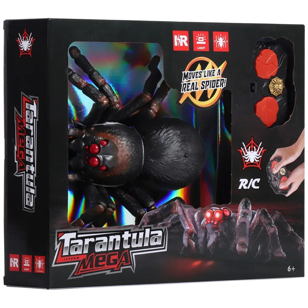 Radio Control Tarantula Spider Toy for Kids – Remote Control Creepy Crawly