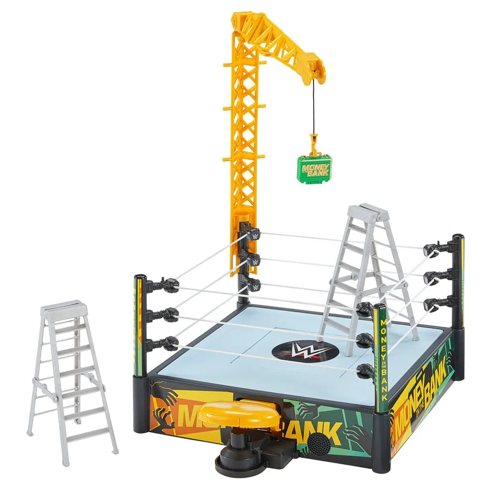 WWE Money In The Bank Cash-In Ring Playset – Wrestling Action Toy