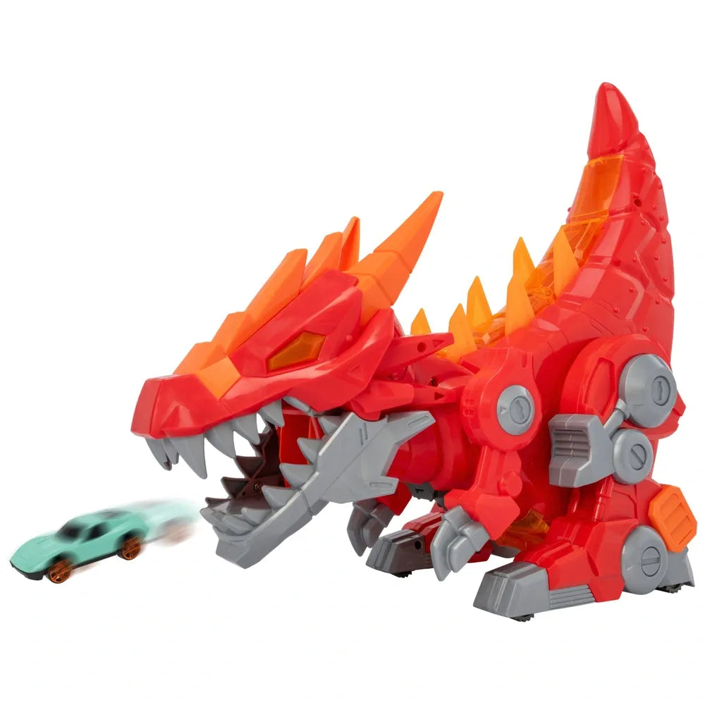 Teamsterz Robo Wreckerz Mega Beast Toy with Street Machines Vehicle