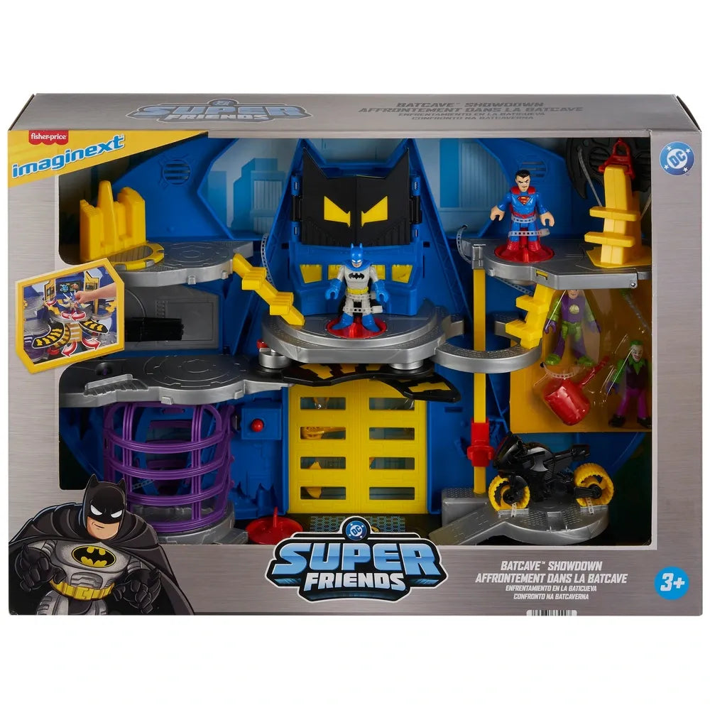 Fisher-Price Imaginext DC Super Friends Batcave Showdown Playset