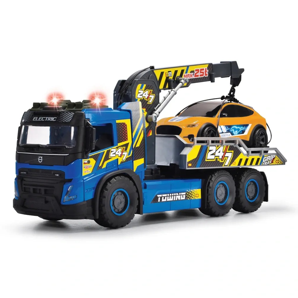 Super Wheelz Giant Tow Truck Toy with Lights and Sounds