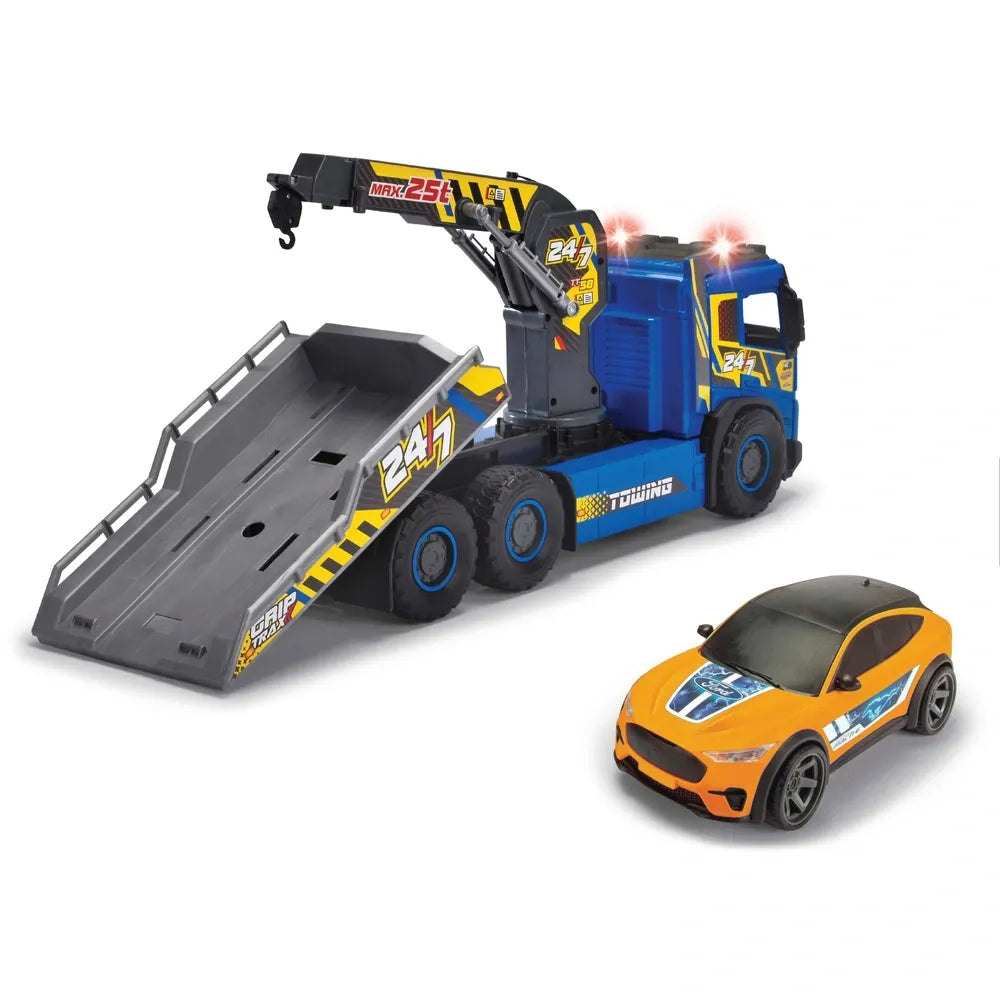 Super Wheelz Giant Tow Truck Toy with Lights and Sounds