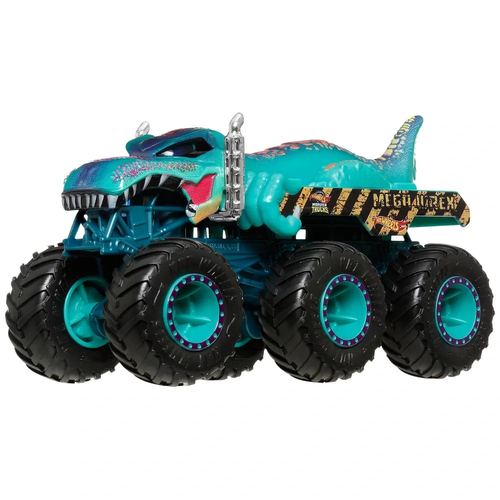 Hot Wheels Monster Trucks Sharks vs Dinos 1:64 Die-Cast Cars Multipack